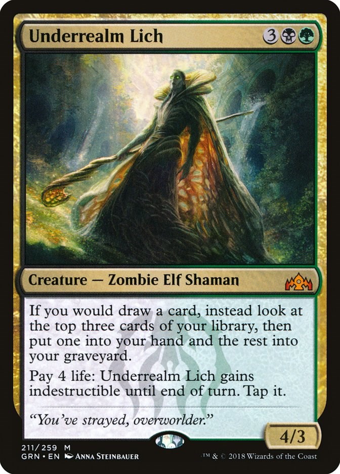 Underrealm Lich - Guilds of Ravnica - Magic: The Gathering