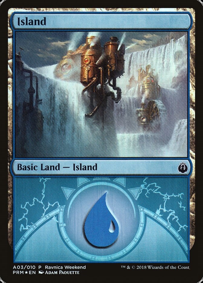 Island - Izzet (A03) - Launch Party & Release Event Promos - Magic