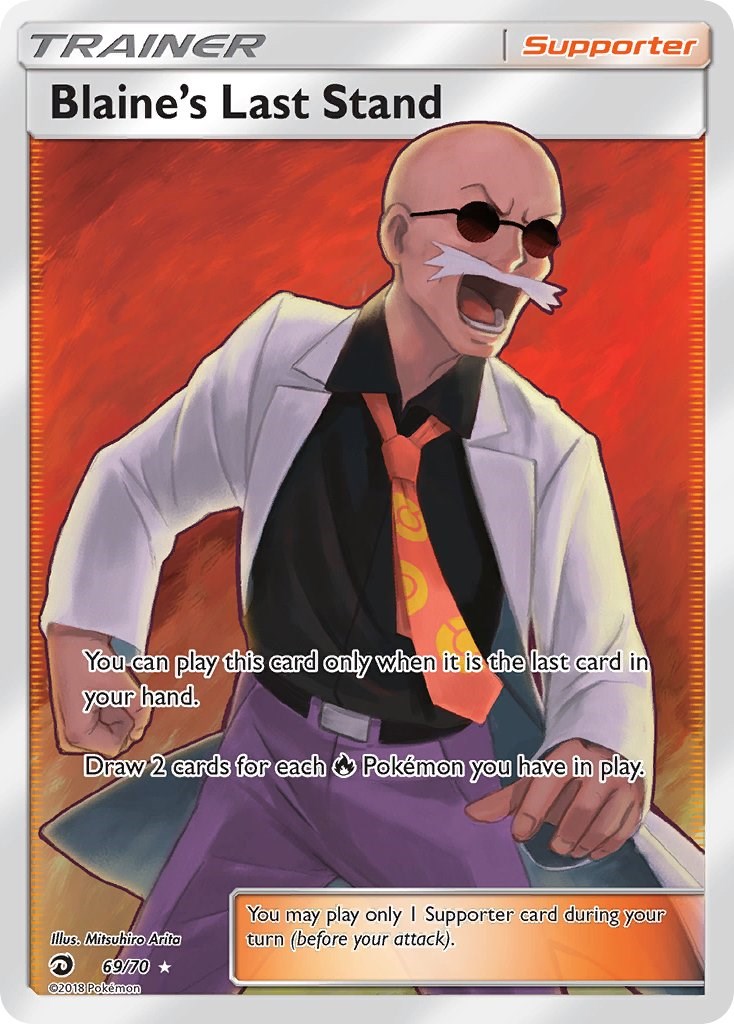 Blaine's Last Stand card artwork