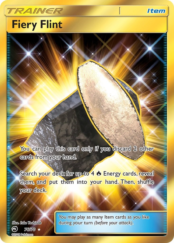 Fiery Flint card artwork