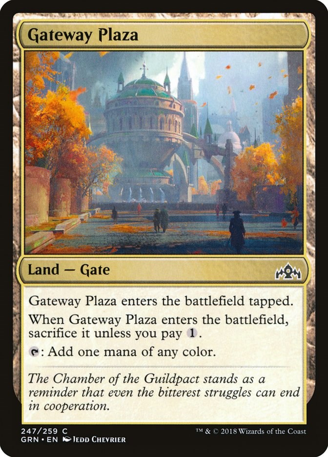 Gateway Plaza Guilds of Ravnica Magic The Gathering