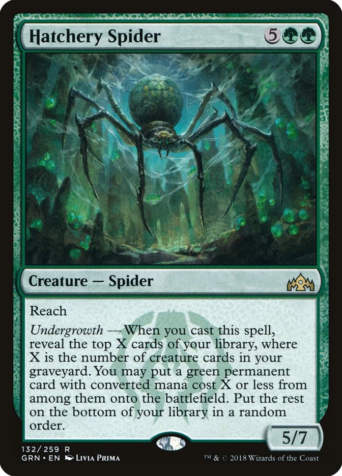 Hatchery Spider Guilds of Ravnica Magic The Gathering