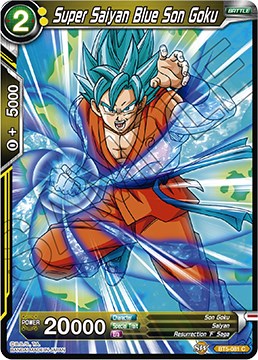 Super Saiyan Blue Goku Greeting Card by Creationistlife