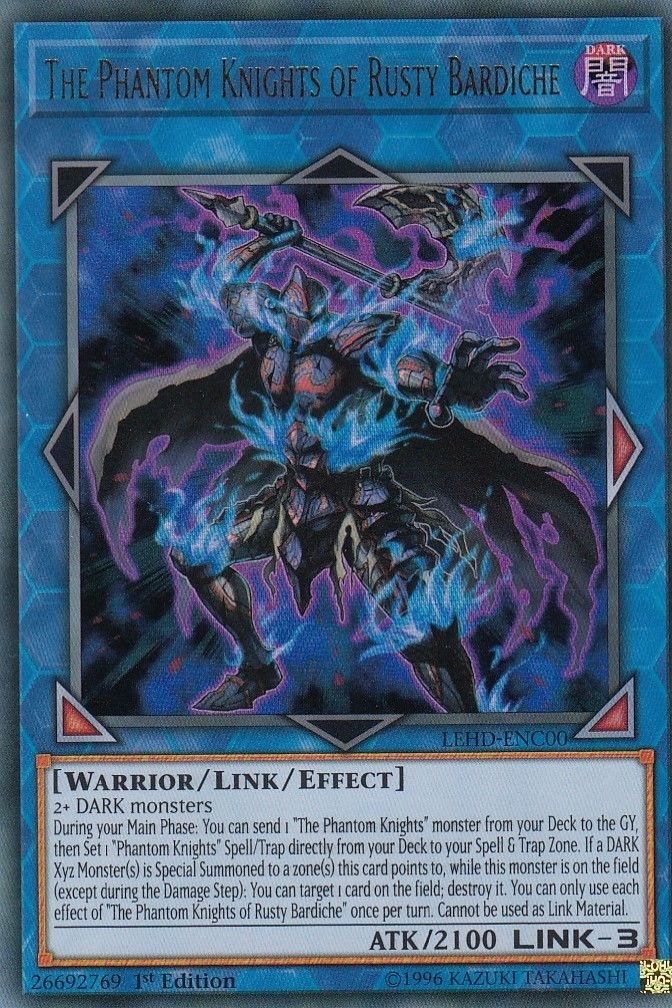 Complete Phantom Knights Deck Core Rusty Bardiche Ancient 60 cards Yu-Gi-Oh 