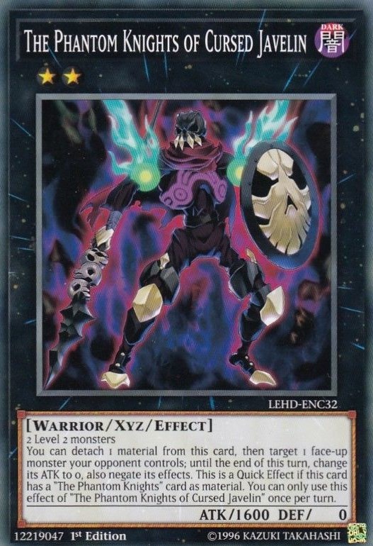 The Phantom Knights of Cursed Javelin Legendary Hero Decks YuGiOh