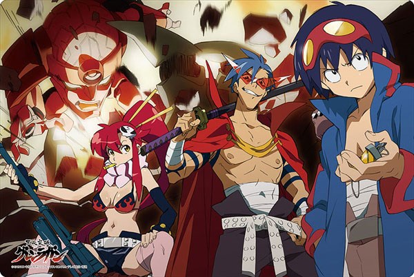 Bushiroad Rubber Mat Collection Vol.206: Gurren Lagann - Team Gurren ...