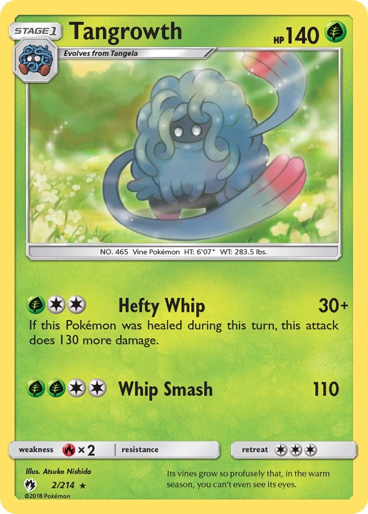 Tangrowth card artwork