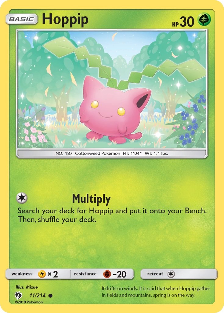 Hoppip card artwork