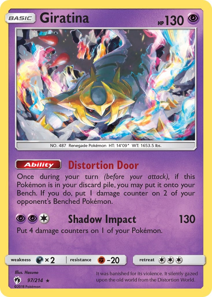 Waiting for Pokémon to make a shiny Giratina card : r/PokemonTCG