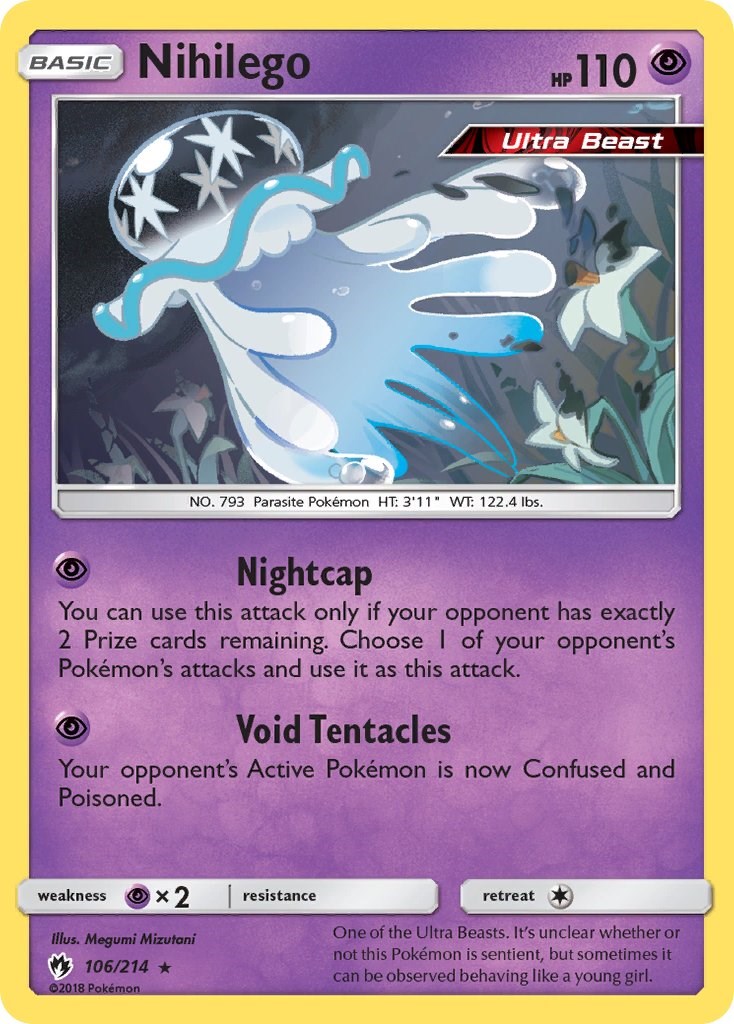 Pokemon TCG - SM4A - 057/050 (HR) - Nihilego GX