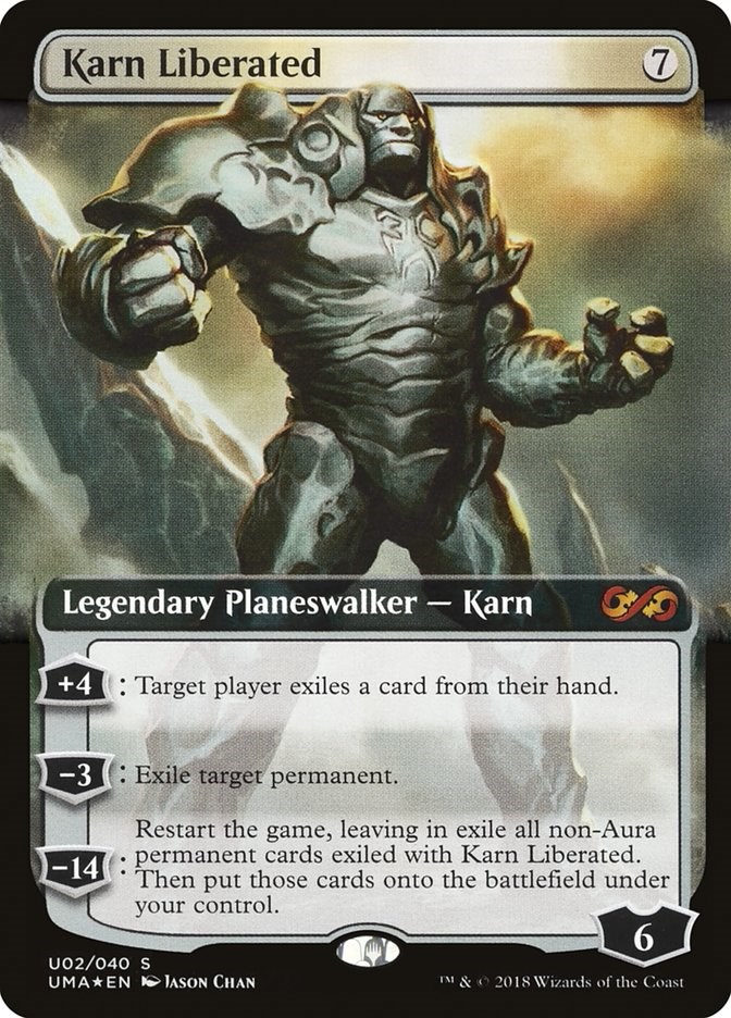 Karn Liberated Ultimate Masters: Box Toppers - Magic: Gathering