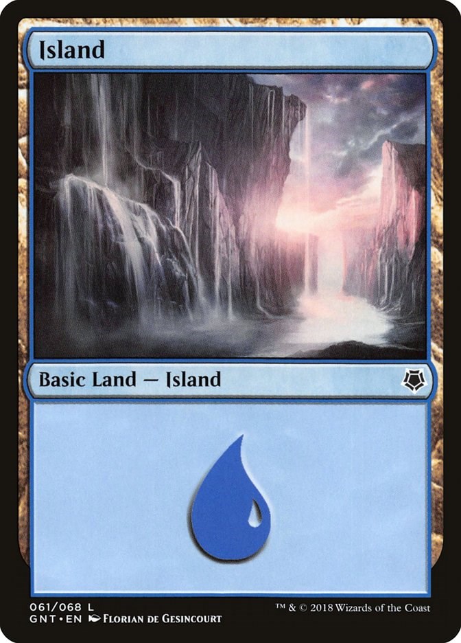 Island (61) - Magic Game Night - Magic: The Gathering