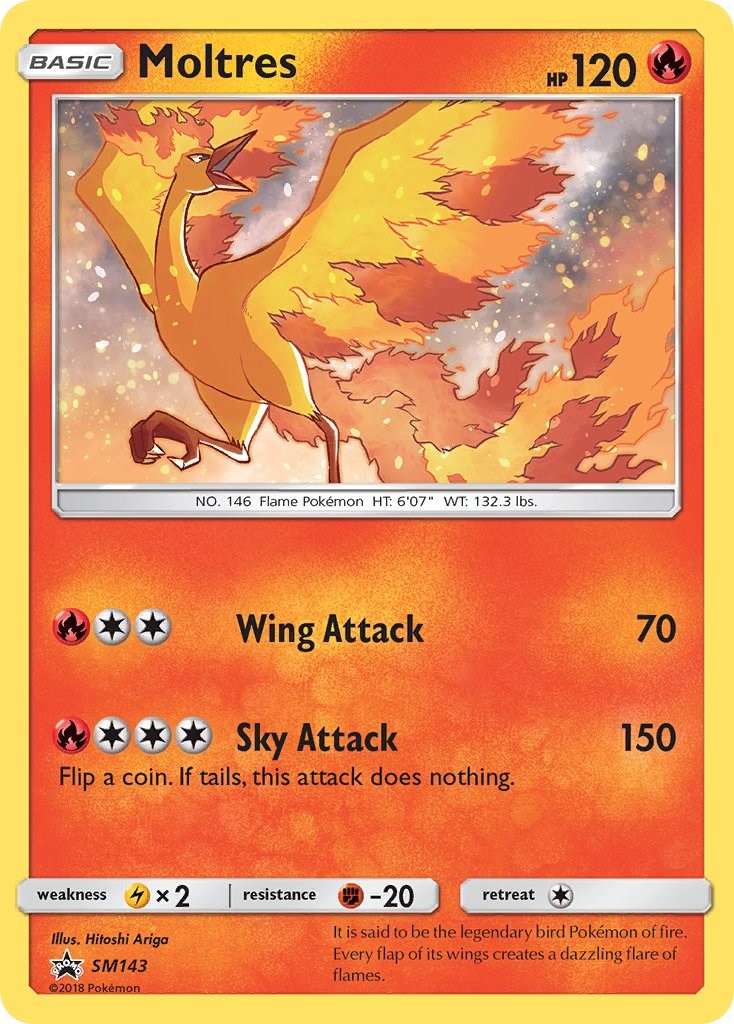 Moltres - SM143 - SM Promos - Pokemon