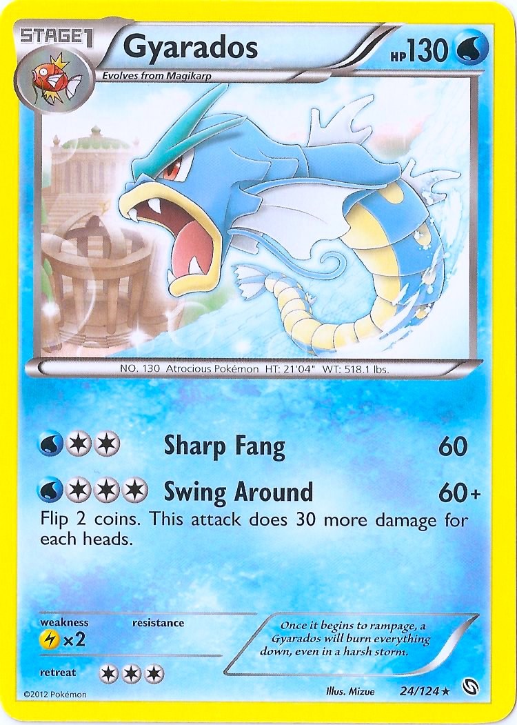 Gyarados card artwork