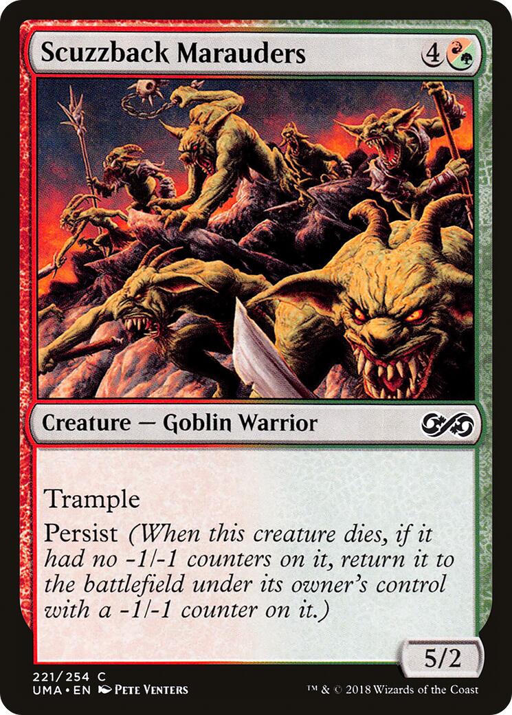 Scuzzback Marauders - Ultimate Masters - Magic: The Gathering