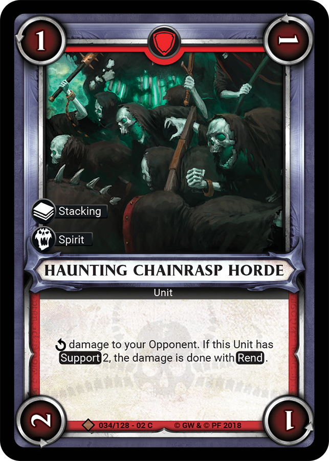 Haunting Chainrasp Horde (Unclaimed) - Wave 2 - Onslaught - Warhammer ...