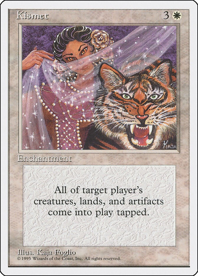 Kismet Fourth Edition Magic The Gathering