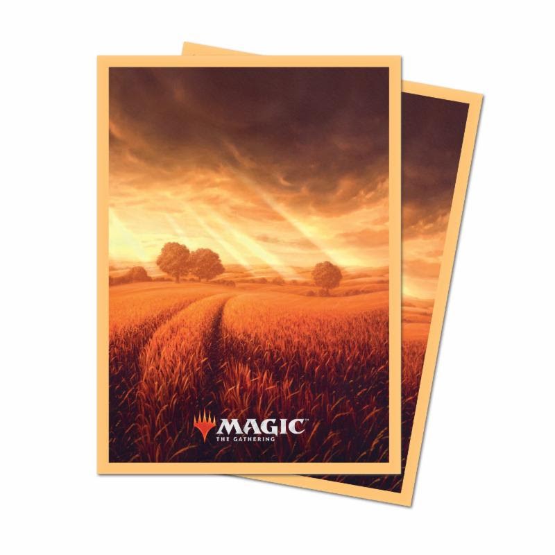 Unstable Lands Plains Standard Deck Protector sleeves for Magic (100 ...