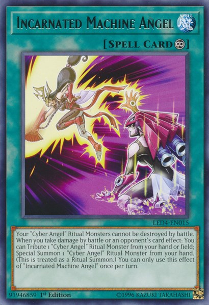 Incarnated Machine Angel - Legendary Duelists: Sisters Of The Rose - YuGiOh