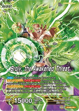 DRAGON BALL DBZ SUPER TCG CARD GAME BROLY PROMO PACK VOL 1 BRAND NEW & SEALED 