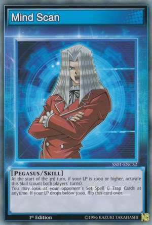 Yu-Gi-Oh! TCG - Mind Scan (Common - 1st Edition) - SS01-ENCS2 - From Speed Duel: Destiny Masters Starter Deck