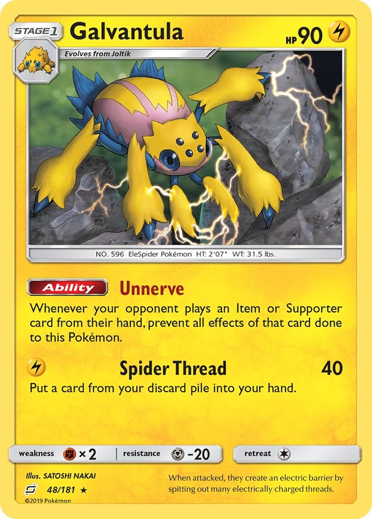 Galvantula card artwork