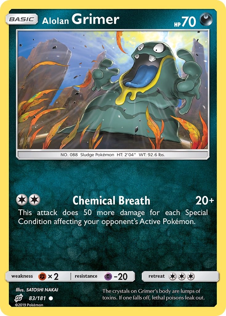 Alolan Grimer card artwork