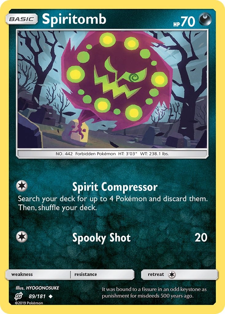 Spiritomb card artwork