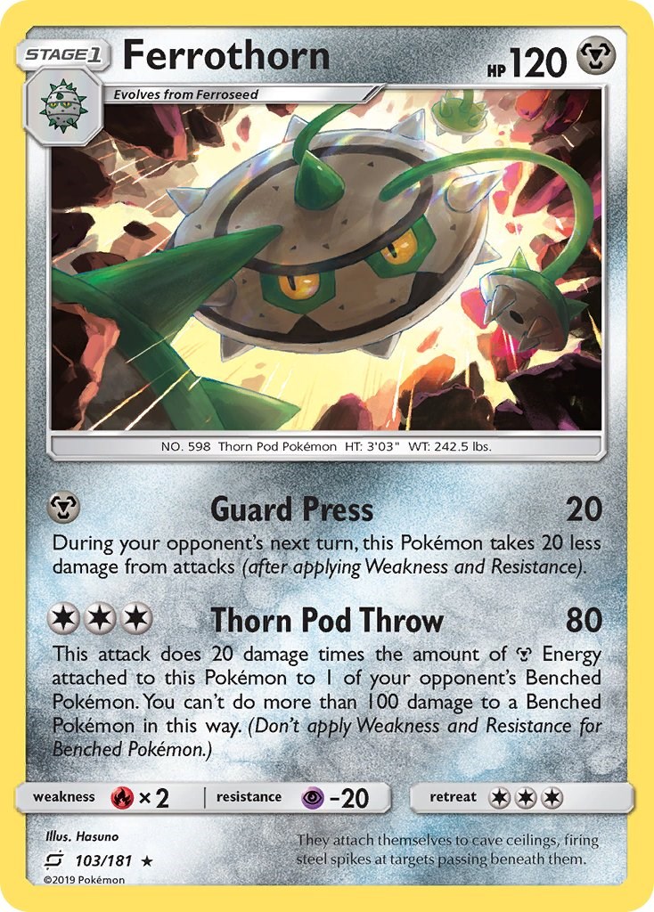 Ferrothorn card artwork