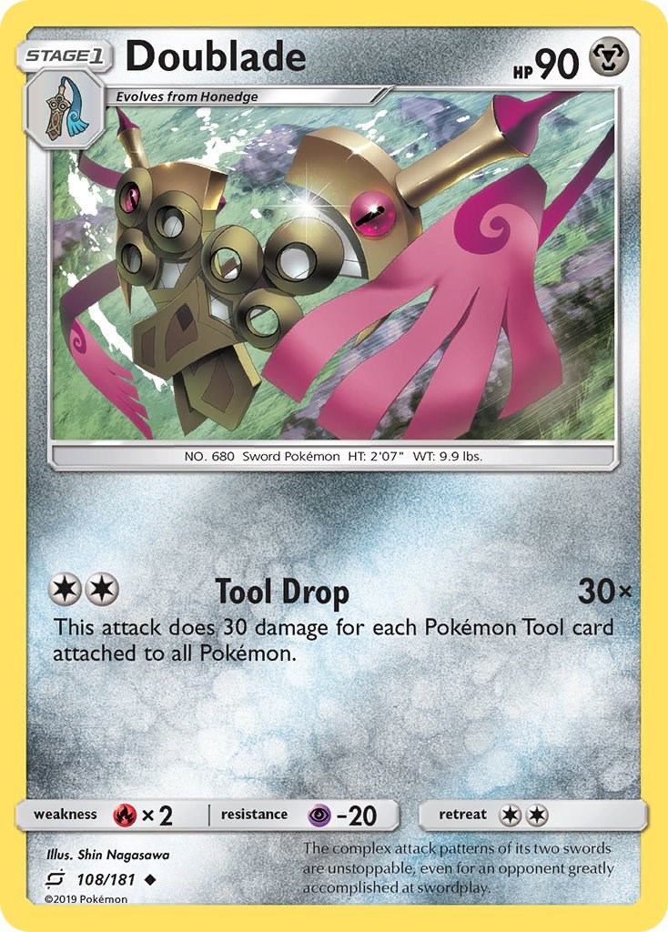 Doublade card artwork
