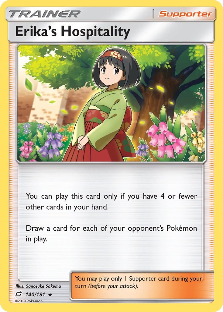 Erika's Hospitality - SM - Team Up - Pokemon