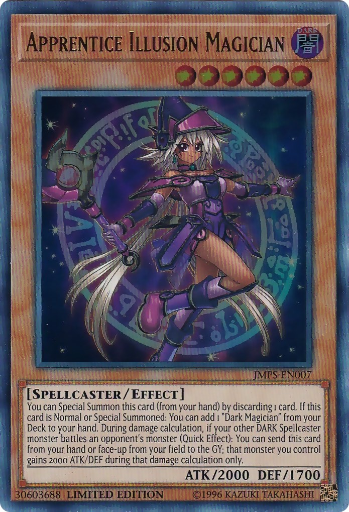 Yugioh Ultra Apprentice Illusion Magician Girl JMPS-EN007 