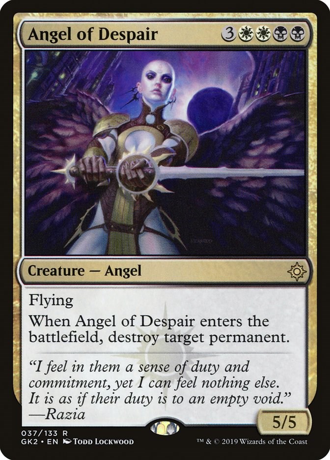 Angel Of Despair - Ravnica Allegiance: Guild Kits - Magic: The Gathering