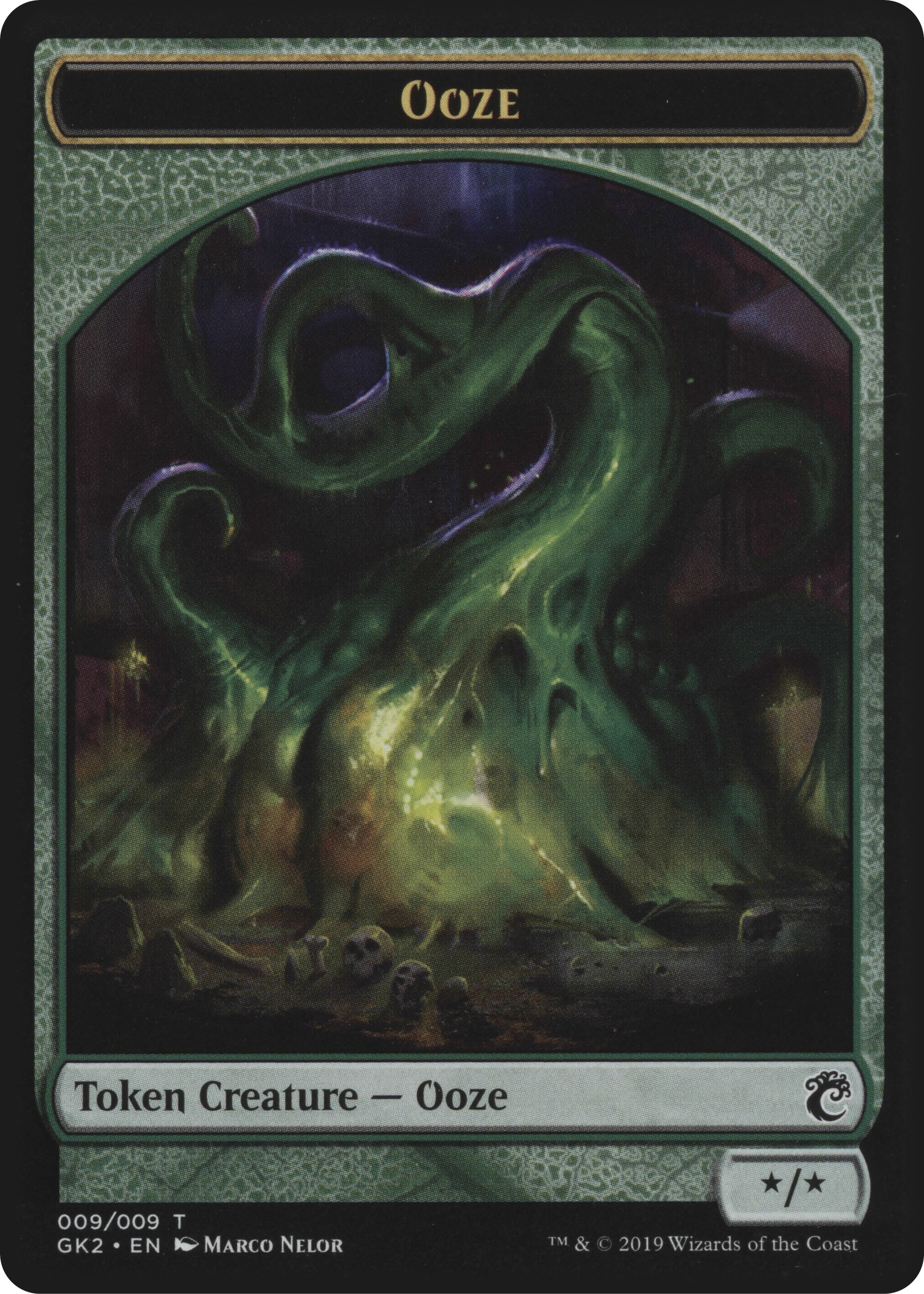 Ooze // Frog Lizard Token - Ravnica Allegiance: Guild Kits - Magic: The ...