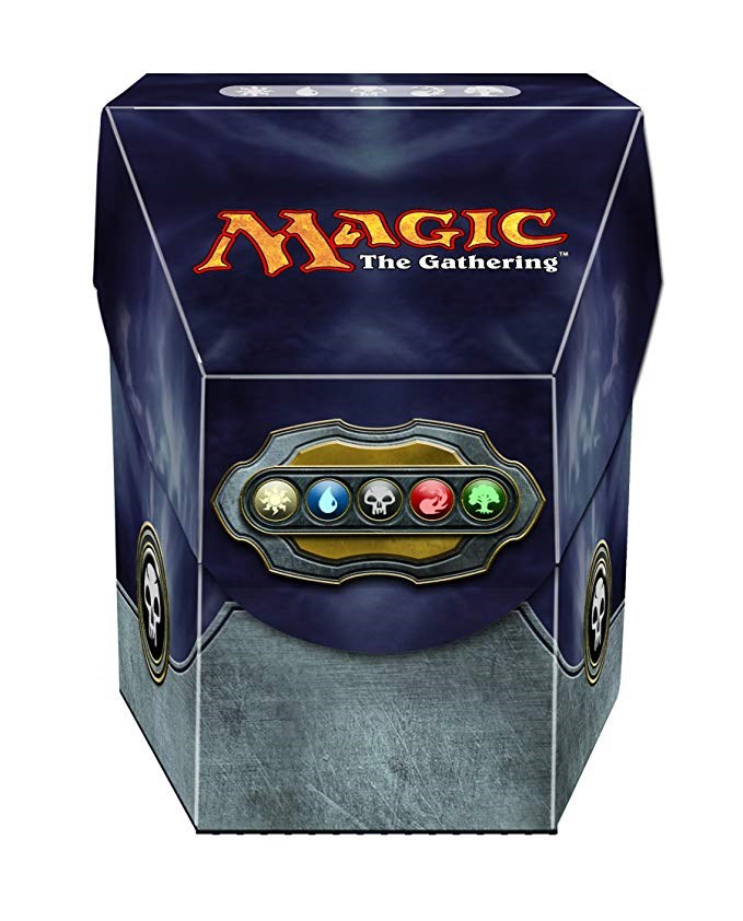 Pro Hex Commander Black Deck Box for Magic Ultra Pro Deck Boxes