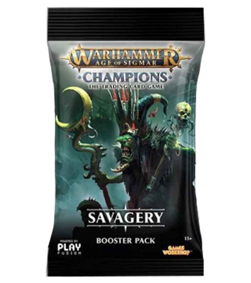 Warhammer Champions Savagery Booster Box 