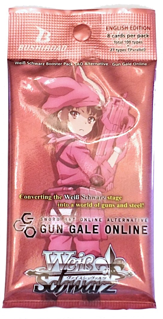 Booster Pack SAO Alternative – Gun Gale Online – ｜ Weiß Schwarz