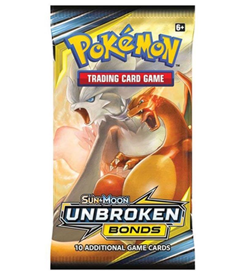 3 Pack for sale online Pokémon TCG SM10 Unbroken Bonds 