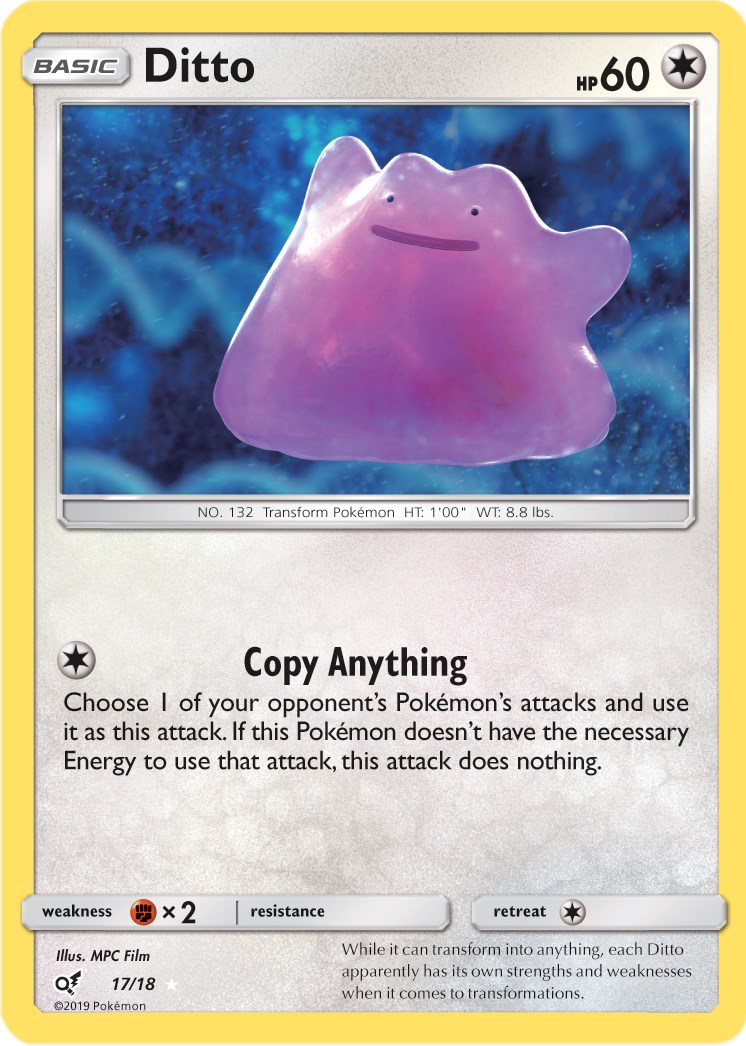 Ditto #17 Prices, Pokemon Detective Pikachu