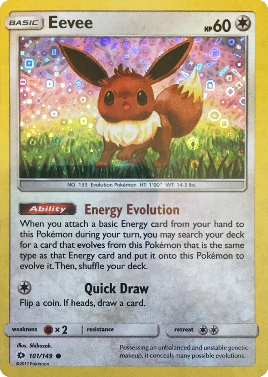 Pokémon Card Game PROMO 101/S-P Promo Eevee