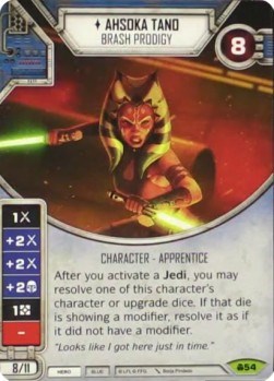 Ahsoka Tano - Brash Prodigy - Convergence - Star Wars: Destiny