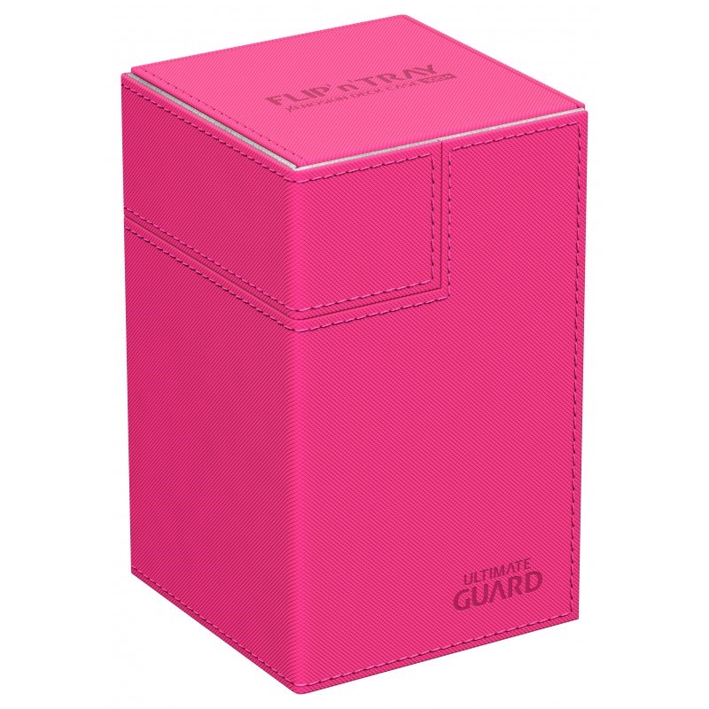 Standard Size XenoSkin™ Pink Box Ultimate Guard Flip´n´Tray  Deck Case 100 