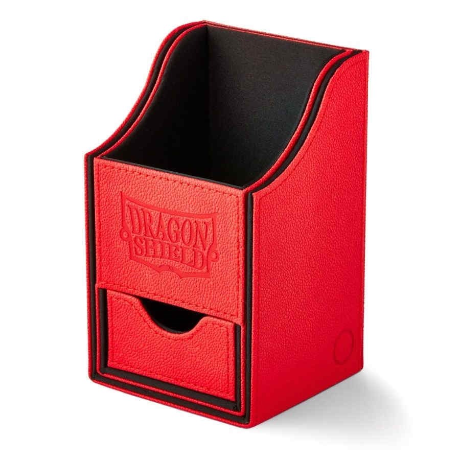 Dragon Shield Nest Plus Deck Box - Red/Black (Holds 100+) - Dragon