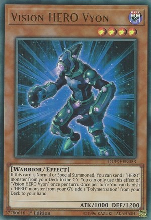 Vision HERO Vyon - Duel Power - YuGiOh