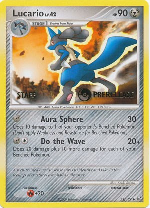 Lucario  SHINY BATTLE READY - Game Items - Gameflip