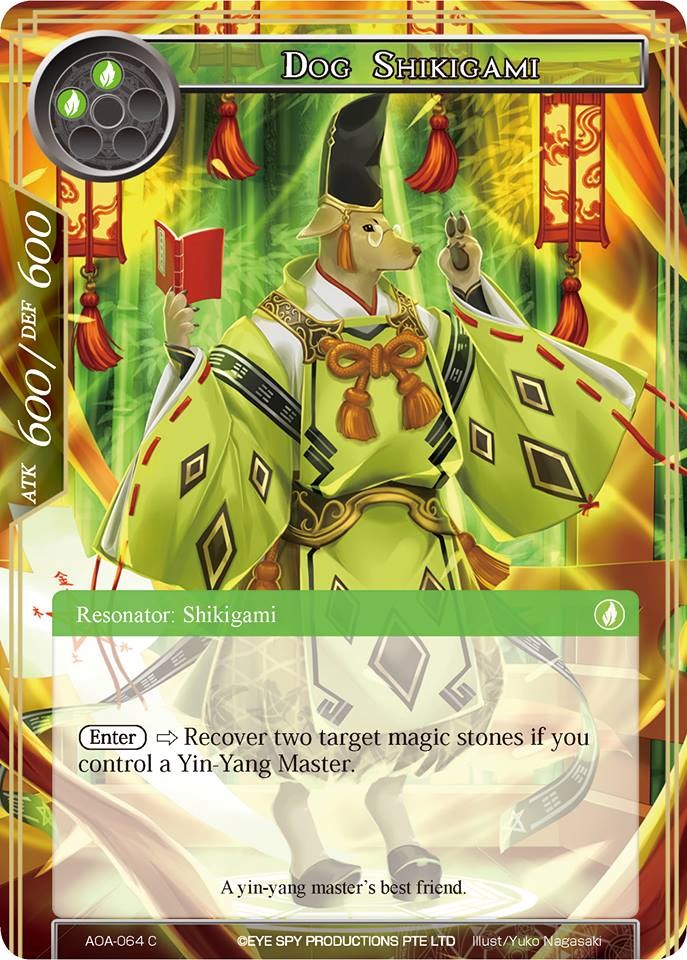 Dog Shikigami - Awakening of the Ancients - Force of Will