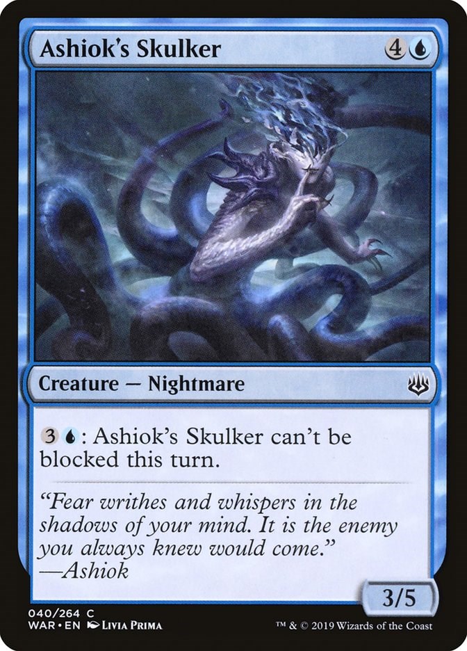 Ashiok's Skulker War of the Spark Magic The Gathering