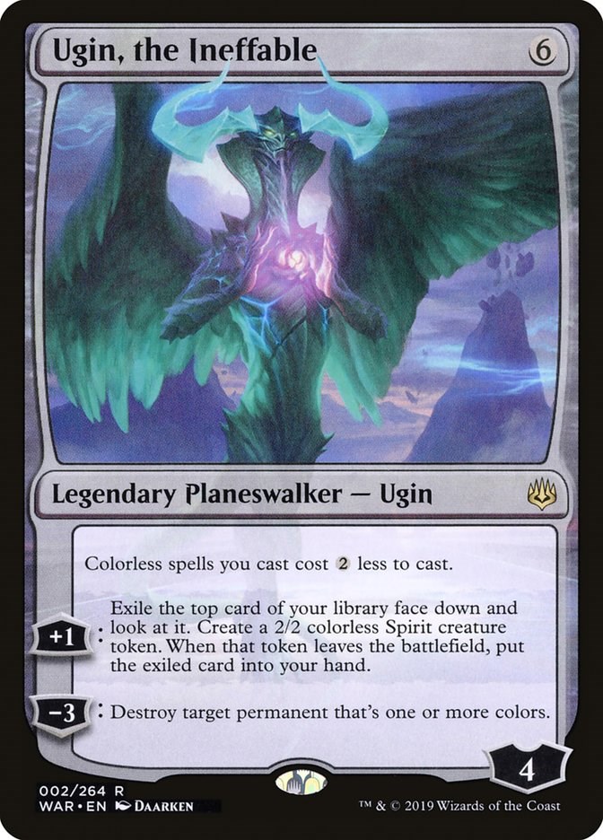 Ugin, the Ineffable War of the Spark Magic The Gathering