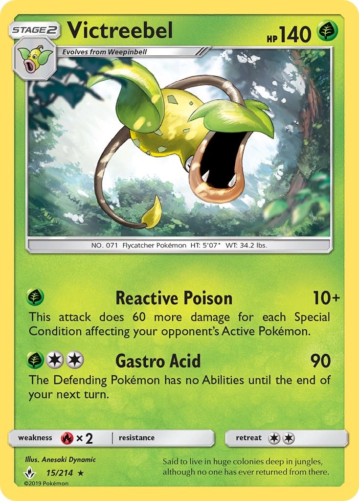Victreebel card artwork