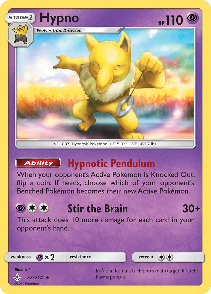 Hypno card artwork